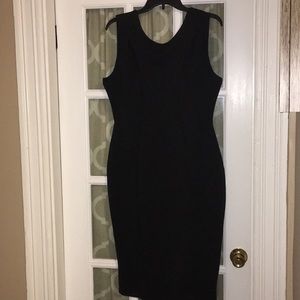 Kardashian Kolllection Black Zip Back Dress